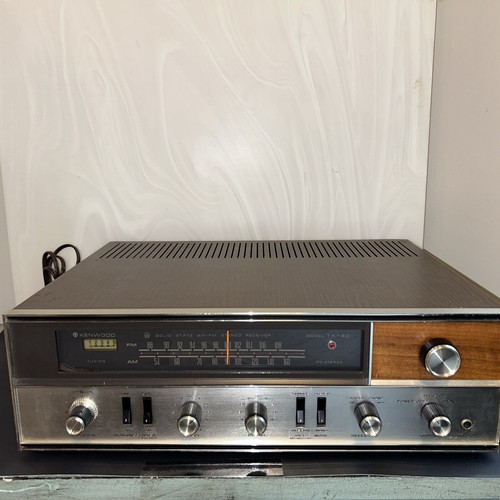Vintage Kenwood TK40 Solid State AM/FM Stereo ReceiverFor Parts Or