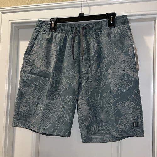 Short De Bain Linksoul Homme - Bleu Floral - Taille XL - Neuf Avec étiquettes