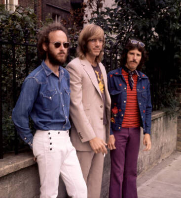 Robby Krieger Ray Manzarek John Densmore American rock band Doors - Old Photo