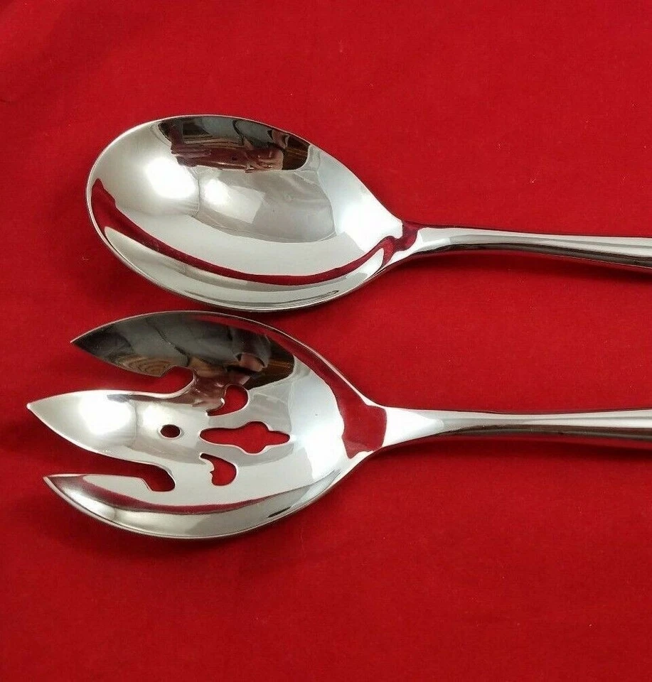 Juego de servidores de ensaladas Strasbourg by Gorham con mango de plata esterlina hechos a medida Foto 3 de 3