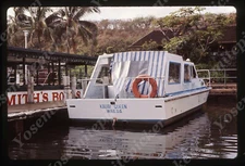sl65  Original slide  1980's Hawaii Wailua River  Kauai queen boat 832a
