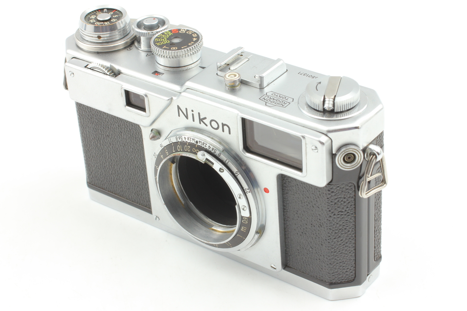 CLA'd [Near MINT] Nikon S4 Rangefinder Film Camera + H 5cm f/2 Lens