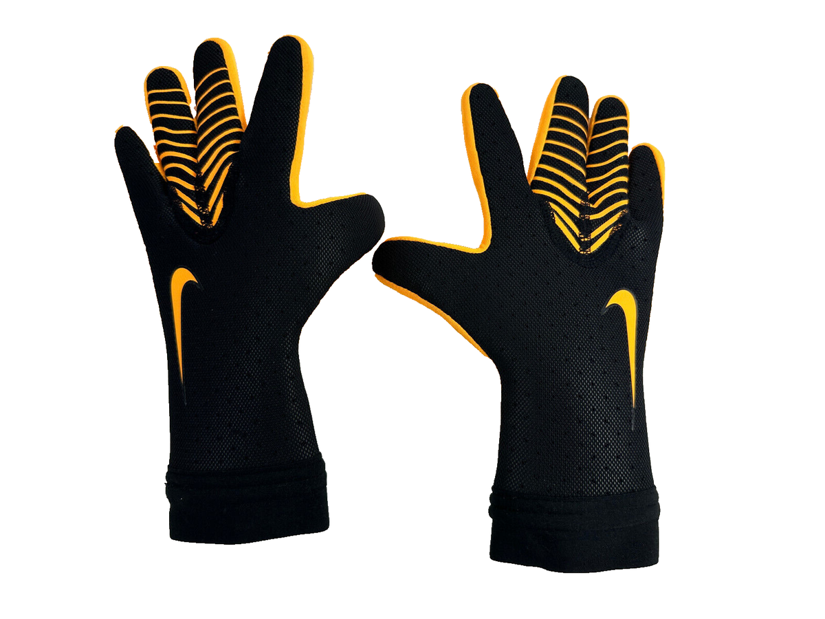 nike mercurial gloves black