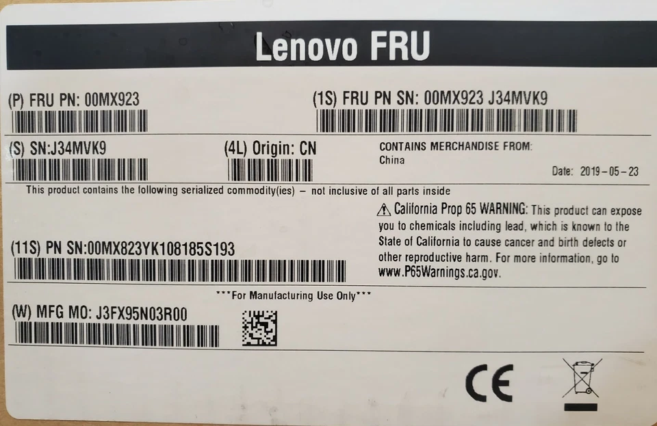 Lenovo FRU: 00MX923 / ThinkServer Hot Swap Power Supply - Image 4 of 4