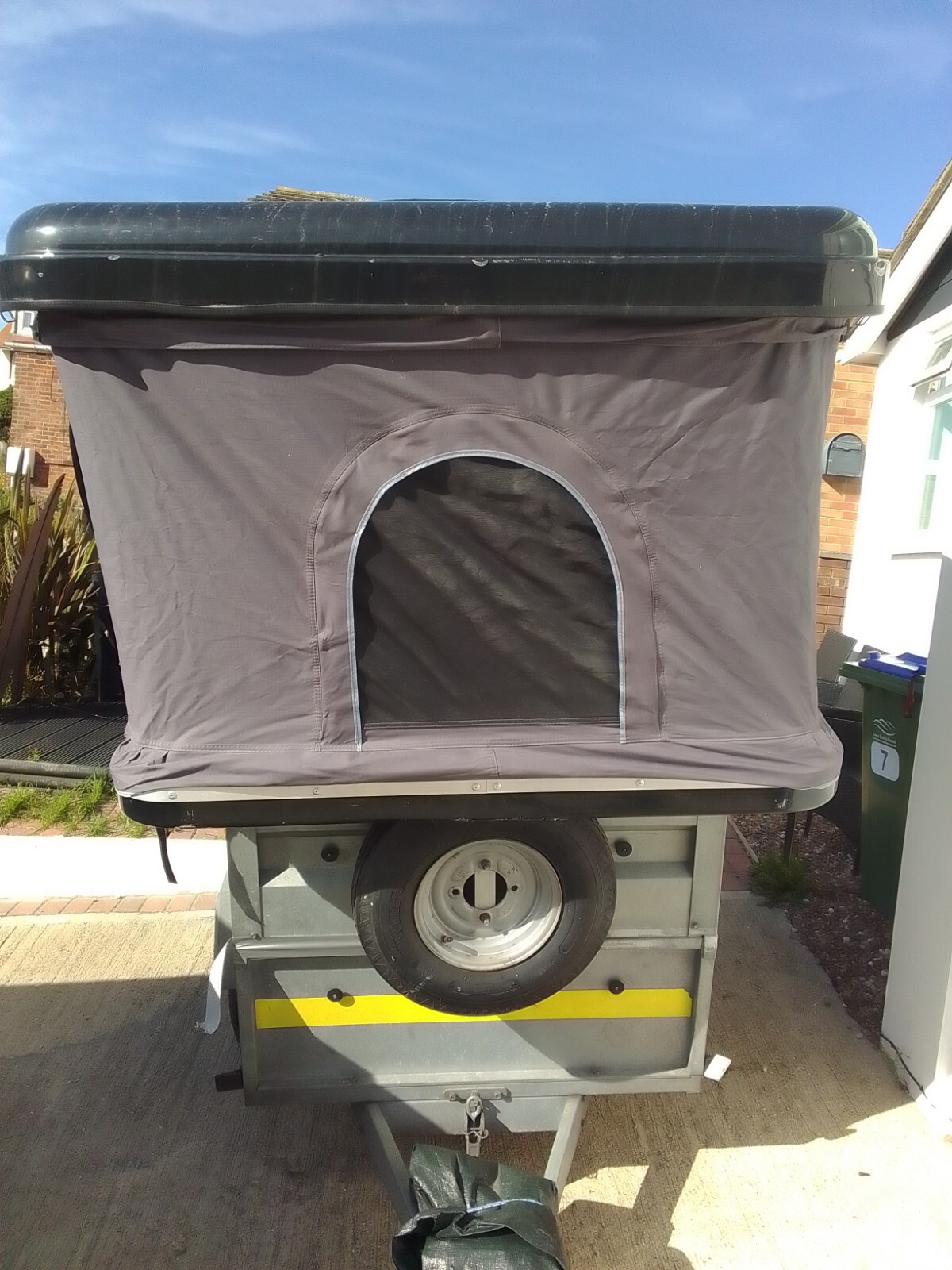 TentBox Classic Black Edition Overland Camping Roof Box Tent box eBay