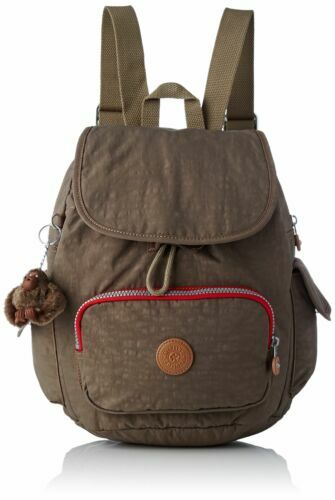Sac à Main Kipling En Toile Marron - Occasion - Style Bandoulière - Pour Femme
