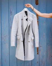 BOHEMIAN MILITARY COAT | S | Grau | Zara Man