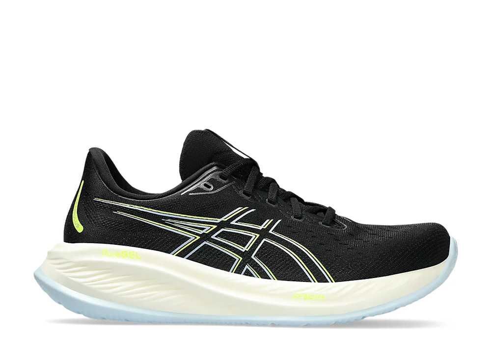 Asics Gel-Cumulus 26 Running Shoes in Black Yellow 1011B792 006 New