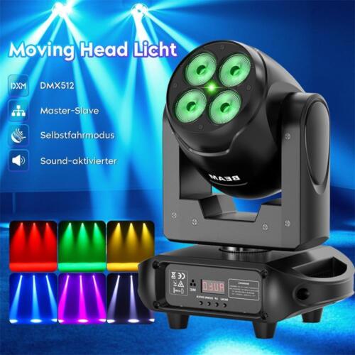 8stk 200W Laser Beam Moving Head 4 LED Bühnenlicht DMX RGBW DJ Disco Party Licht - Bild 12 von 20
