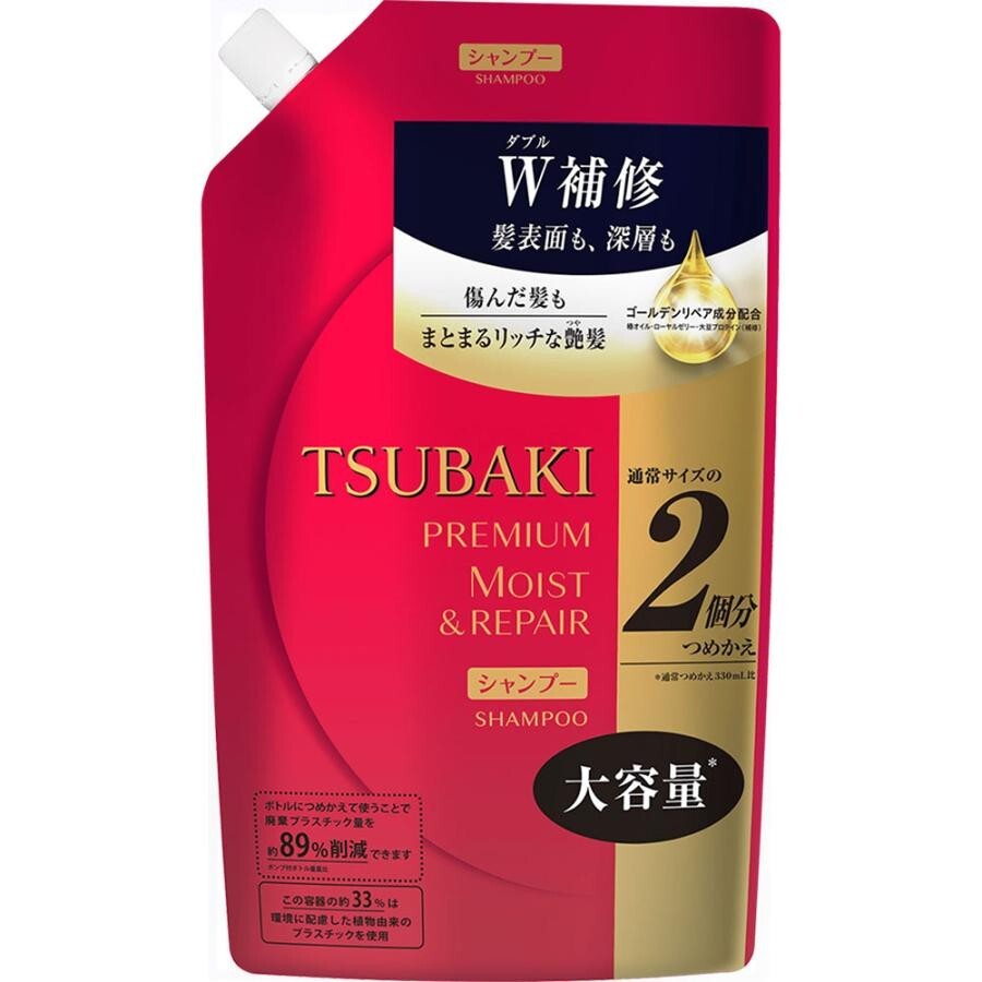 Shiseido TSUBAKI Premium Moist & Repair Shampoo Refill 660ml