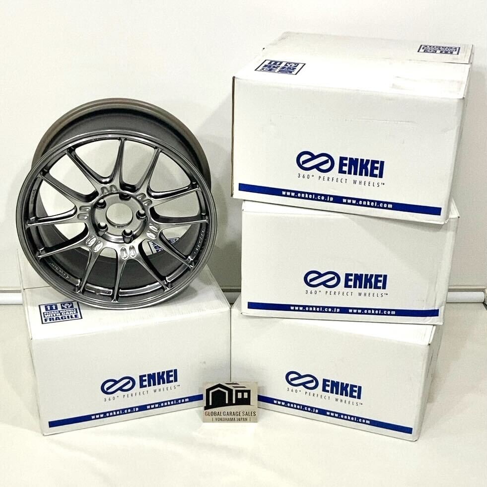 ENKEI GTC02 18x9.5 +40 5x114.3 HS from Japan [1 rim wheel ] JDM