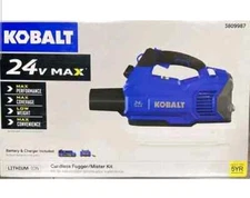 Kobalt Handheld Mister & Fogger 24 Volt  Battery & Charger Included NEW SEALED