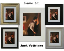 Jack Vettriano "Game On" gerahmter oder montierter erotischer Kunstdruck NEU - Keats