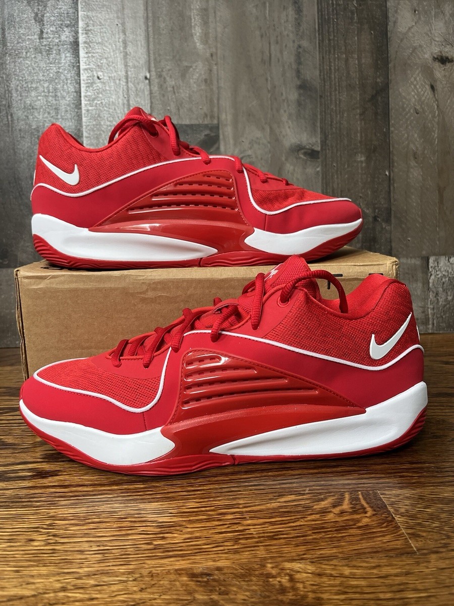 Nike KD 16 TB Promo Gym Red Mens Size 13 White Basketball