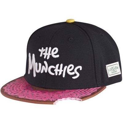 Cayler & Sons Snapback Cap - MUNCHIES schwarz