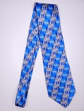 Eagles Wings Mens Formal Necktie 58"Lx3.75"W Blue/Silver Neck Tie