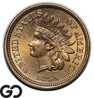 1859 Indian Head Cent Penny, Tough This Nice Choice BU++ First Year Series Issue