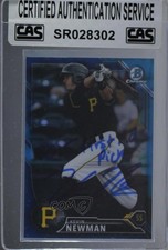 CAS Certified 2016 Bowman Blue Refractor 108/150 Kevin Newman #BCP73 Sealed 3c7