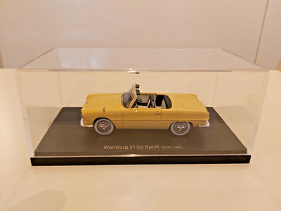 Wartburg 313/2 Sport Cabrio 1960 gelb 1:43 Avenue 43