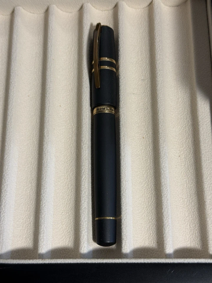 Visconti Homo Sapiens Bronze Age – 18K Gold 1.1 Stub Nib Fountain Pen - Image 1 of 4