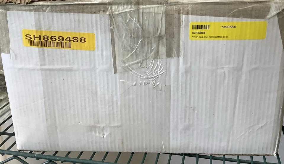 Fregadero de baño de cobre martillado Stone Forest: 15x15" acabado metálico SCP22BSS Y2 $900 Foto 2 de 4