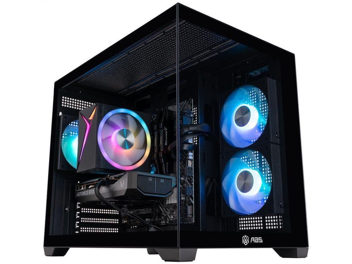 ABS Flux II Aqua Gaming PC - Windows 11 - Intel Core 5 120F