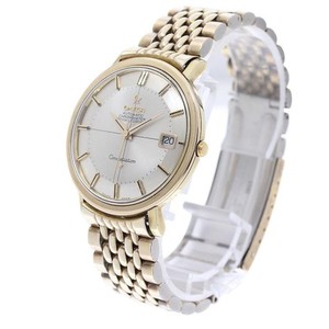 Authentic OMEGA CONSTELLATION 168.004-62 36mm / Gold Plated Silver #C22484