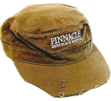 Gorra Pinnacle Vodka Militar Cadete Chocolate Batido Marrón Unisex Preppy Hip Hop