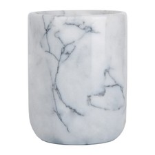 Toothbrush Holder,Handmade Marble Toothbrush Cup,Stone Toothbrush Organizer f...