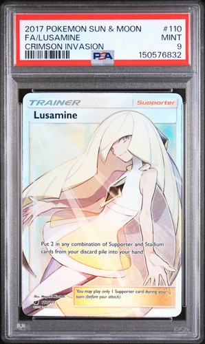 Lusamine graded PSA 9 for sale on eBay