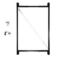 Adjust-A-Gate  AG72LTP-ZR0110 Medium - Wide Corrosion Resisting Steel Full-
