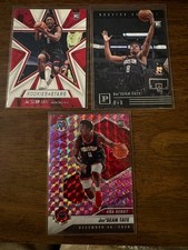 Jae'Sean Tate 3 Rookie lot 2020-21 Panini #667 #117 Mosaic Pink Prizm Rockets RC