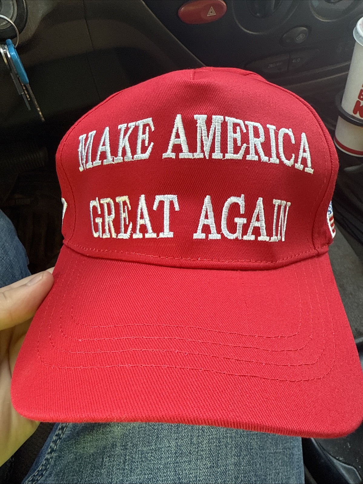 Official Trump 2024 Red Baseball Cap