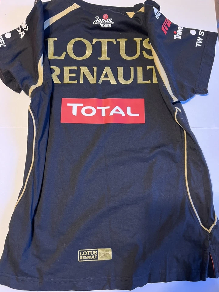 Lotus Renault GP F1 Racing Team 2011 Season T-shirt Black Mens Medium #15 - Image 2 of 3