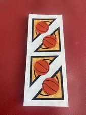 Vintage Creative Memories Basketball Corners Sticker Strip