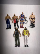 WWE 2017 Mattel 7" Plastic Wrestling Action Figure Lot Of 6
