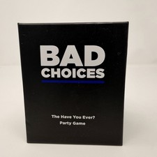 The Card Game Bad Choices The Have You Ever Party Game Great party Card Game