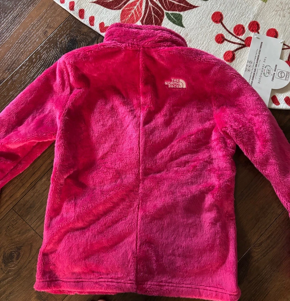 Northface Denali 抓绒夹克-女孩 XL 品红 粉红色 — 第 4/4 张图片