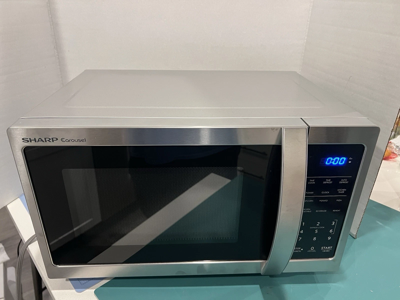SHARP MICROWAVE CAROUSEL Stainless SMC0912BS 0.5 CU FT Spacesaver WORKS
Opens in a new window or tab