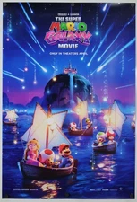 Super Mario Galaxy Movie Bros original DS movie poster D/S 27x40 2026 Advance C