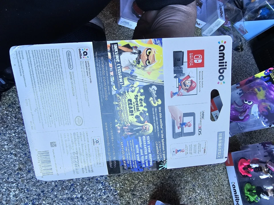 Lote de 9 figuras amiibo selladas de fábrica Big Man Inkling Smallfry Foto 4 de 4