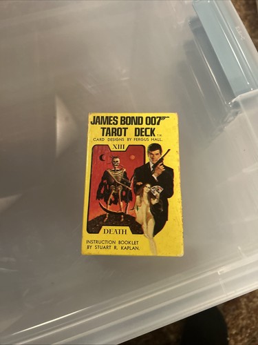 James Bond 007 Tarot Deck Karten 1973 KOMPLETT 78 Karten Schweiz AGMOLLER - Neu