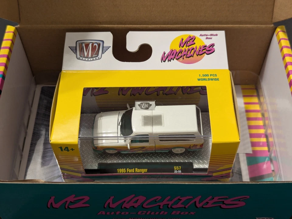 M2 Machines 1/64 2025 Auto Club 1995 Ford Ranger release 21 *must read descr* - Image 2 of 4