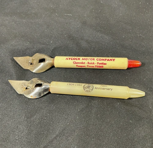Vintage Advertising Bottle & Beer Openers Lot Breweriana Bar Collectible