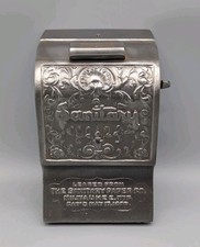 Antique Cast Iron Toilet Paper Holder The Sanitary Paper Co Milwaukee, WI  Rare