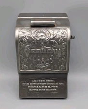 Antique Cast Iron Toilet Paper Holder The Sanitary Paper Co Milwaukee, WI  Rare