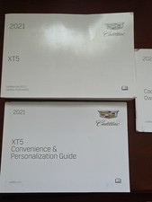 2021 Cadillac XT5 Owners Manual Convenience Guide And Warranty Info Booklet