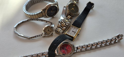 #ad Pulsar Movado Milan Bulova Lot Womens Roman Numeral $55.00