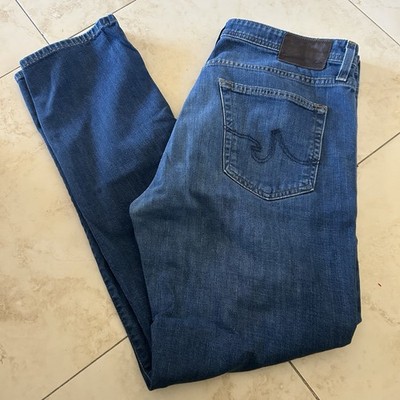 AG Adriano Mens Pants 34 The Everett Slim Straight Leg