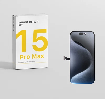 APPLE iPhone 15 Pro Max Display LCD OLED TFT Incell Retina FHD Bildschirm Touchscreen